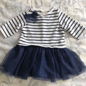 Impressions Baby Girl Striped Dress Size 12 mos